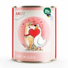 Hund Hundefutter Nassfutter BIO Gans Im Glück 800g 6 Stück -1- Anifit