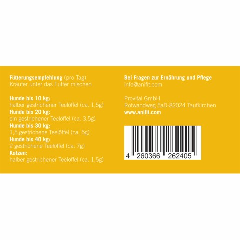 Cat Dog Supplements Bladder-Fit (Blase-Fit) 150g 1 Piece -5- Anifit